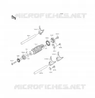 CAMBIO TAMBURO   FORCHE SHIFT per Kawasaki ER-6F ABS 2015