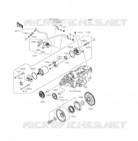 MOTORINO DI AVVIAMENTO per Kawasaki ER-6F ABS 2015
