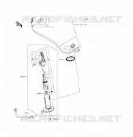 POMPA DI BENZINA per Kawasaki ER-6F ABS 2015