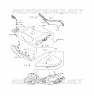 POSTO A SEDERE per Kawasaki ER-6F ABS 2015