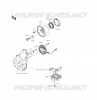 GENERATORE per Kawasaki ER-6F ABS 2015