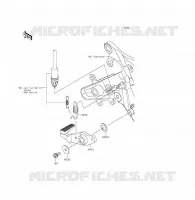 PEDALE FRENO   TORK LINK per Kawasaki ER-6F ABS 2015