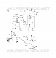 POSTERIORE POMPA per Kawasaki ER-6F ABS 2015