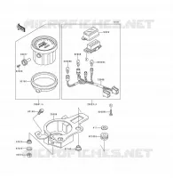 CONTATORI per Kawasaki KDX125SR 1991