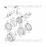 FRIZIONE per Kawasaki KDX125SR 1991