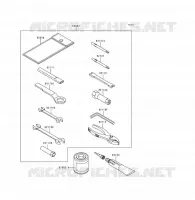 STRUMENTO per Kawasaki KDX125SR 1991