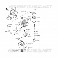 CARBURATORE per Kawasaki KDX200 1996