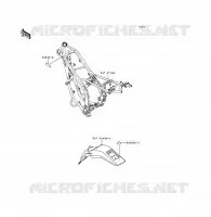 ETICHETTE per Kawasaki KDX200 1996