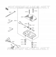 FANALE POSTERIORE(S) per Kawasaki KDX200 1996