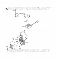 GENERATORE per Kawasaki KDX200 1996