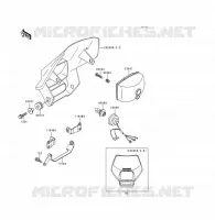LENS(S) per Kawasaki KDX200 1996