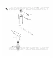 ACCENSIONE per Kawasaki KDX250 1992