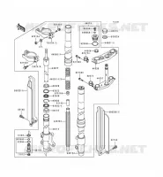 FORCELLA per Kawasaki KDX250 1992