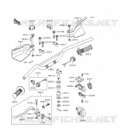 MANUBRIO per Kawasaki KDX250 1992
