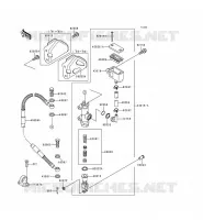 POSTERIORE POMPA per Kawasaki KDX250 1992