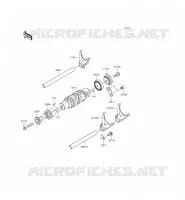 CAMBIO TAMBURO   FORCHE SHIFT per Kawasaki VERSYS 650 2015