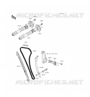 CAMSHAFT   TENSIONER per Kawasaki VERSYS 650 2015