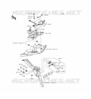 FANALE POSTERIORE(S) per Kawasaki VERSYS 650 2015