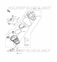 FILTRO DELL'ARIA per Kawasaki VERSYS 650 2015