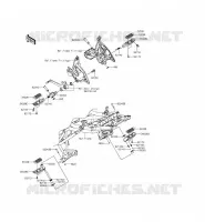 POGGIAPIEDI per Kawasaki VERSYS 650 2015