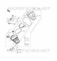 FILTRO DELL'ARIA per Kawasaki VERSYS 650 ABS 2015