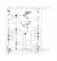 FORCELLA per Kawasaki VERSYS 650 ABS 2015