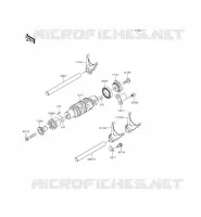 CAMBIO TAMBURO   FORCHE SHIFT per Kawasaki VERSYS 650 ABS 2015