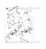 ACCESSORIO(PHARE ADDITIONEL) per Kawasaki VERSYS 650 ABS 2016