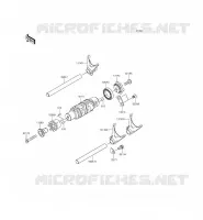 CAMBIO TAMBURO   FORCHE SHIFT per Kawasaki VERSYS 650 ABS 2016