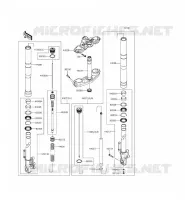 FORCELLA per Kawasaki VERSYS 650 ABS 2016