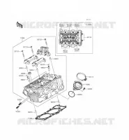 TESTATA per Kawasaki VERSYS 650 ABS 2016