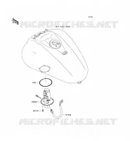 POMPA DI BENZINA per Kawasaki VN2000 2004
