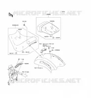 POSTO A SEDERE per Kawasaki VN2000 2004