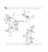 SOSPENSIONI   AMMORTIZZATORE per Kawasaki VN2000 2004