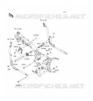 SUPPORTO DEL MOTORE per Kawasaki VN2000 2004