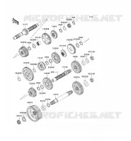 TRASMISSIONE per Kawasaki VN2000 2004