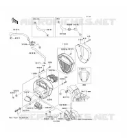 FILTRO DELL'ARIA per Kawasaki VN2000 2005