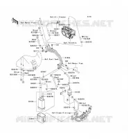 FUEL EVAPORAZIONE SISTEMA(CA) per Kawasaki VN2000 2005