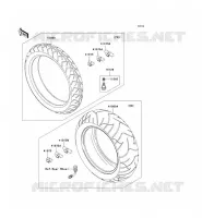 PNEUMATICI per Kawasaki VN2000 2005