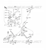 ANTERIORE POMPA per Kawasaki VN2000 2006