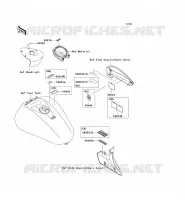 ETICHETTE per Kawasaki VN2000 2006