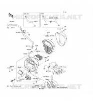FILTRO DELL'ARIA per Kawasaki VN2000 2006