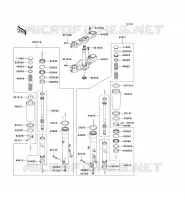 FORCELLA per Kawasaki VN2000 2006