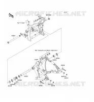 FORCELLONE per Kawasaki VN2000 2006