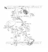 FUEL EVAPORAZIONE SISTEMA(CA) per Kawasaki VN2000 2006