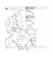 PARAFANGO per Kawasaki VN2000 2006