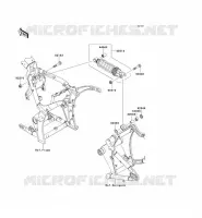 SOSPENSIONI   AMMORTIZZATORE per Kawasaki VN2000 2006