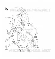 PARAFANGO per Kawasaki VN2000 LTD 2005