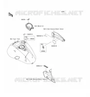 ETICHETTE per Kawasaki VN2000 CLASSIC LT 2007