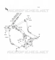 TELAIO per Kawasaki VN2000 CLASSIC LT 2007